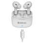 Écouteurs in Ear Bluetooth Defender TWINS 903 Blanc Multicouleur de Defender, Écouteurs Bluetooth à une seule oreille - Réf :...