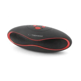 Altoparlante Bluetooth Portatile Esperanza TRIVAL Nero Nero/Rosso di Esperanza, Altoparlanti portatili e altoparlanti con por...