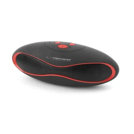 Altavoz Bluetooth Portátil Esperanza TRIVAL Negro Negro/Rojo de Esperanza, Altavoces portátiles y altavoces con puerto dock -...