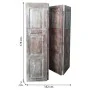 Folding screen Alexandra House Living Brown Acacia Mango wood 3 x 178 x 182 cm Traditional style by Alexandra House Living, P...