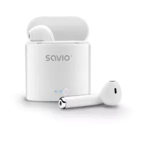 Bluetooth in Ear Headset Savio TWS-01 Weiß von Savio, Einohrige Bluetooth-Kopfhörer - Ref: S9105078, Preis: 15,09 €, Rabatt: %