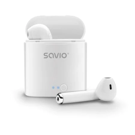 Auriculares in Ear Bluetooth Savio TWS-01 Branco de Savio, Auriculares Bluetooth para um só ouvido - Ref: S9105078, Preço: 15...