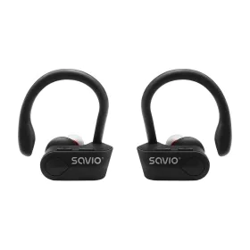 In-ear Bluetooth Headphones Savio TWS-03 Black Graphite by Savio, Single ear Bluetooth headphones - Ref: S9105082, Price: 18,...