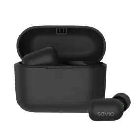 Auriculares in Ear Bluetooth Savio TWS-09 Negro de Savio, Auriculares Bluetooth de un solo oído - Ref: S9105086, Precio: 23,6...