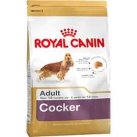 penso Royal Canin Cocker Adult Adulto Frango Arroz Milho Pássaros 12 kg de Royal Canin, Seca - Ref: S9105365, Preço: 78,24 €,...