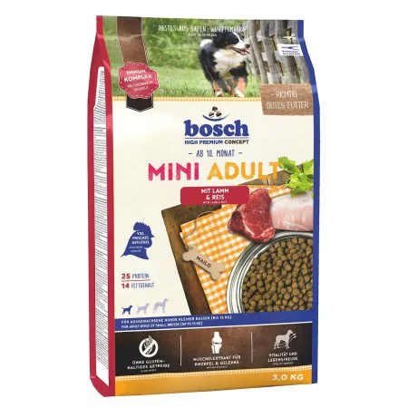 Nourriture BOSCH Adulte Agneau Riz 3 Kg de BOSCH, Sèche - Réf : S9105526, Prix : 16,76 €, Remise : %