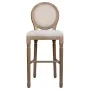 Stool Alexandra House Living Cream Rubber Wood 46 x 116 x 52 cm by Alexandra House Living, Sofas and chairs - Ref: D1631519, ...