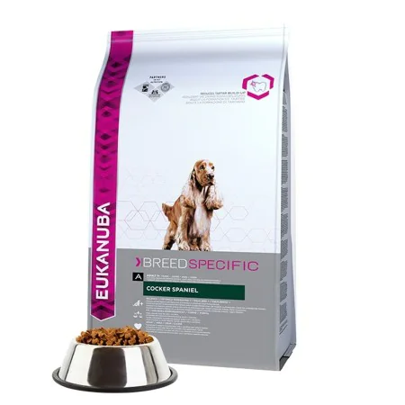 Fodder Eukanuba Breed Specific Cocker Spaniel Adult Chicken 7,5 kg by Eukanuba, Dry - Ref: S9105558, Price: 37,09 €, Discount: %