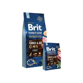 Nourriture Brit Premium by Nature Ligh Pomme Poulet Dinde Maïs 15 kg de Brit, Sèche - Réf : S9105587, Prix : 40,96 €, Remise : %