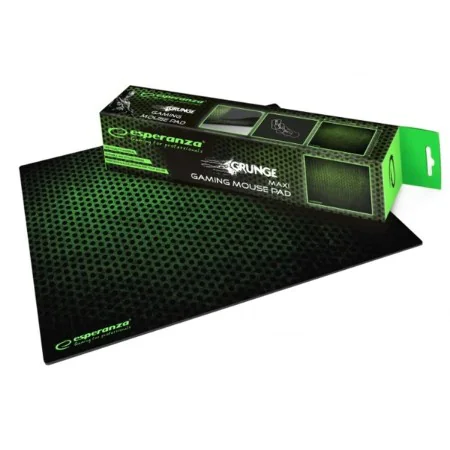 Non-slip Mat Esperanza EGP103G Black Green Black/Green Printed by Esperanza, Keyboard and mouse accessories - Ref: S9105728, ...