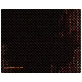 Non-slip Mat Esperanza EGP101R Black Orange Printed by Esperanza, Keyboard and mouse accessories - Ref: S9105732, Price: 2,24...