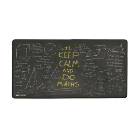 Gaming Mouse Mat Natec Maths Yellow White Black Printed by Natec, Keyboard and mouse accessories - Ref: S9105751, Price: 14,2...