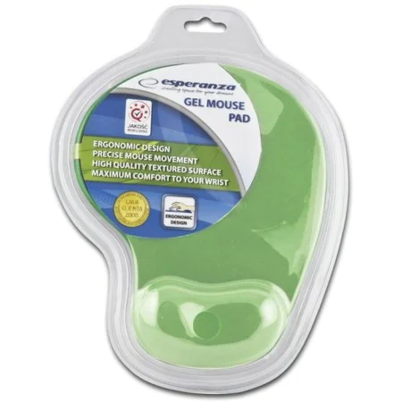 Tappetino Antiscivolo Esperanza EA137G Bianco Verde Monocromatica di Esperanza, Accessori per tastiere e mouse - Rif: S910600...