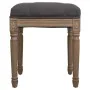 Banquette Alexandra House Living Gris Caoutchouc Bois 41 x 48 x 41 cm de Alexandra House Living, Chaises - Réf : D1631523, Pr...