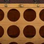 Bottle rack Alexandra House Living Brown PVC Wood Metal Cloth 28 x 59 x 45 cm Chest by Alexandra House Living, Shelves and su...