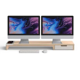 Screen Table Support Pout POUT-02501-02(W)    100 x 22 x 9 cm by Pout, Monitor Arms & Stands - Ref: S9106748, Price: 112,55 €...