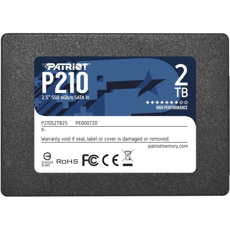 Hard Disk Patriot Memory P210 2 TB SSD di Patriot Memory, Dischi rigidi solidi - Rif: S9107770, Prezzo: 136,06 €, Sconto: %