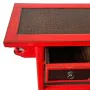 Consola Alexandra House Living Vermelho Madeira Madeira de olmo 35 x 80 x 85 cm de Alexandra House Living, Jogos de móveis - ...