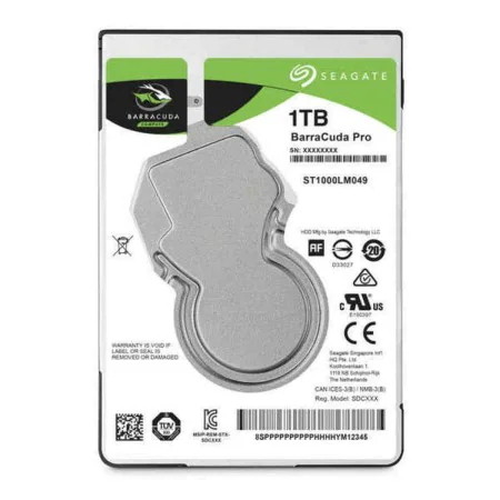 Hard Drive Seagate Barracuda Pro 2,5" 1 TB by Seagate, Hard drives - Ref: S9107848, Price: 75,52 €, Discount: %