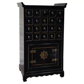 Buffet Alexandra House Living Noir Bois 32 x 98 x 55 cm de Alexandra House Living, Buffets, crédences et vaisseliers - Réf : ...