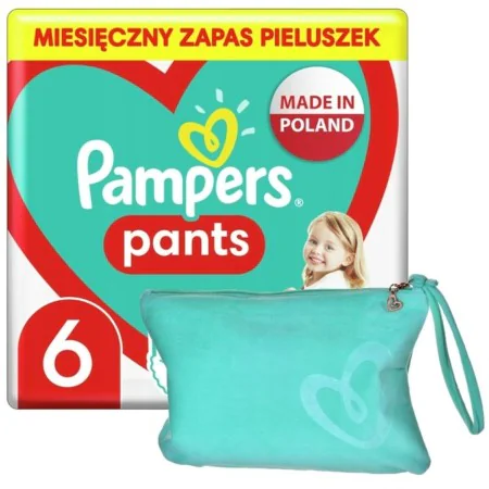 Salviettine Umidificate Pampers Pants 132 Pezzi di Pampers, Salviette umide - Rif: S9108306, Prezzo: 52,04 €, Sconto: %