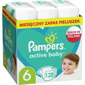 Couches jetables Pampers AB 6 de Pampers, Couches bébés - Réf : S9108307, Prix : 47,04 €, Remise : %