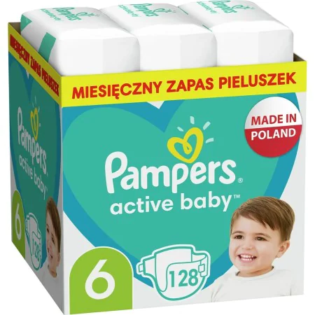 Couches jetables Pampers AB 6 de Pampers, Couches bébés - Réf : S9108307, Prix : 47,04 €, Remise : %