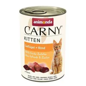 Cat food Animonda Carny Veal Birds 400 g by Animonda, Wet - Ref: S9108529, Price: 3,46 €, Discount: %