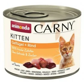 Cat food Animonda Carny Kitten Veal Birds 200 g by Animonda, Wet - Ref: S9108533, Price: 1,86 €, Discount: %