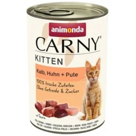 Aliments pour chat Animonda Carny Poulet Dinde Veau 400 g de Animonda, Humide - Réf : S9108536, Prix : 3,33 €, Remise : %