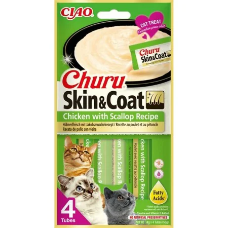 Lanche para Gato Inaba EU674 Frango 4 x 14 g de Inaba, Snacks - Ref: S9108640, Preço: 3,85 €, Desconto: %