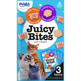 Lanche para Gato Inaba Juicy Bites 3 x 11,3 g Caranguejo de Inaba, Snacks - Ref: S9108642, Preço: 5,57 €, Desconto: %