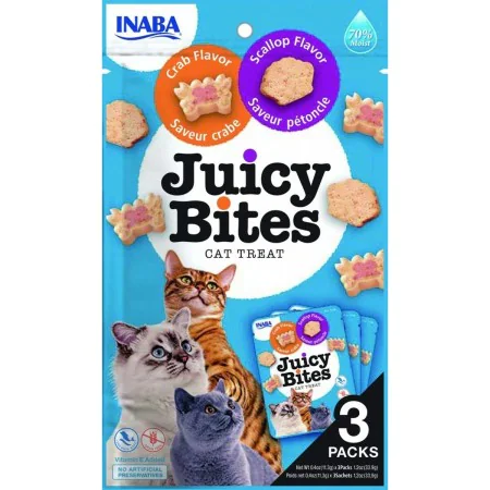 Lanche para Gato Inaba Juicy Bites 3 x 11,3 g Caranguejo de Inaba, Snacks - Ref: S9108642, Preço: 5,30 €, Desconto: %