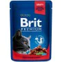 Cat food Brit Pouches Family Plate Chicken Turkey Veal Cod 12 x 100 g by Brit, Wet - Ref: S9108668, Price: 9,16 €, Discount: %