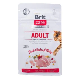 Cat food Brit Care Grain Free Activity Support Adult Adult Chicken Turkey 400 g by Brit, Dry - Ref: S9108693, Price: 6,58 €, ...