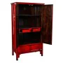 Cupboard Alexandra House Living Red Wood Elm wood 69 x 182 x 101 cm by Alexandra House Living, Bedroom Wardrobes - Ref: D1631...