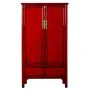 Cupboard Alexandra House Living Red Wood Elm wood 69 x 182 x 101 cm by Alexandra House Living, Bedroom Wardrobes - Ref: D1631...