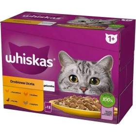 Aliments pour chat Whiskas         Poulet Dinde Canard Oiseaux 12 x 85 g de Whiskas, Humide - Réf : S9108751, Prix : 7,68 €, ...