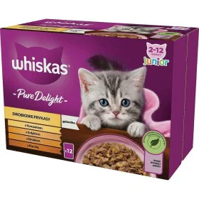 Aliments pour chat Whiskas         Poulet Dinde Canard Oiseaux 12 x 85 g de Whiskas, Humide - Réf : S9108752, Prix : 8,53 €, ...