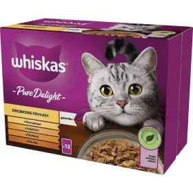 Aliments pour chat Whiskas Pure Delight Poulet Dinde Canard Oiseaux 12 x 85 g de Whiskas, Humide - Réf : S9108753, Prix : 7,6...