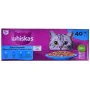 Collation pour Chat Whiskas 40 x 85 g Saumon Thon Poisson Morue de Whiskas, Snacks - Réf : S9108757, Prix : 18,82 €, Remise : %