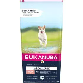 mangime Eukanuba Grain Free Senior small/medium breed Anziano Pesce 12 kg di Eukanuba, Secco - Rif: S9108852, Prezzo: 58,41 €...