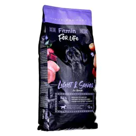 Nourriture Fitmin Light & Senior Adulte Veau Oiseaux Cochon 12 kg de Fitmin, Sèche - Réf : S9108869, Prix : 39,53 €, Remise : %