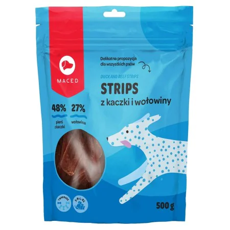 Dog Snack Maced Duck and beef strips Veal Duck 500 g by Maced, Biscuits, cakes and snacks - Ref: S9109059, Price: 12,66 €, Di...