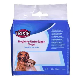 Tappetini Igienici per Cani Trixie 23410 30 x 50 cm 7 Unità Azzurro Bianco (7 Pezzi) di Trixie, Pannolini e tappetini sanitar...