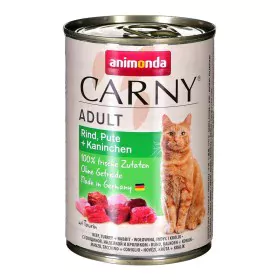 Aliments pour chat Animonda Adult Dinde Veau Lapin 400 g de Animonda, Humide - Réf : S9109533, Prix : 3,35 €, Remise : %