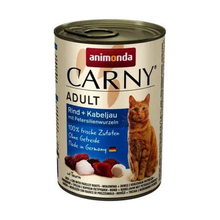 Cat food Animonda Carny Veal 400 g by Animonda, Wet - Ref: S9109540, Price: 3,24 €, Discount: %