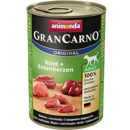 Nassfutter Animonda GranCarno Original Rindfleisch Ente 400 g von Animonda, Nass - Ref: S9109629, Preis: 2,57 €, Rabatt: %