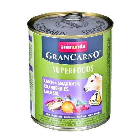 Wet food Animonda GranCarno Superfoods Blueberry Lamb by Animonda, Wet - Ref: S9109657, Price: 6,96 €, Discount: %