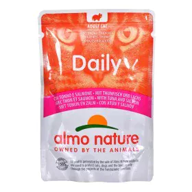 Aliments pour chat Almo Nature Nature Daily Saumon Thon 70 L 70 g de Almo Nature, Humide - Réf : S9109778, Prix : 1,16 €, Rem...